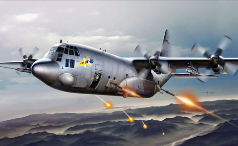 Lockheed AC-130H Hercules Spectre 1/72