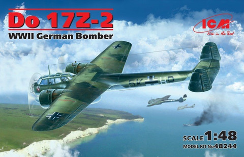 Dornier Do 17Z-2 WWII German Bomber 1/48