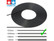 Cable Black, Outer Diameter 0,65mm