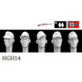 5 Heads German SS Utility Camo Caps 1/35