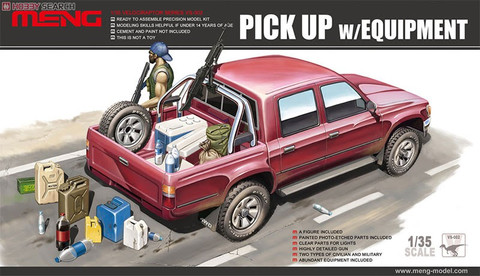 Pick Up Truck (Toyota Hi-Lux) with Equipment 1/35