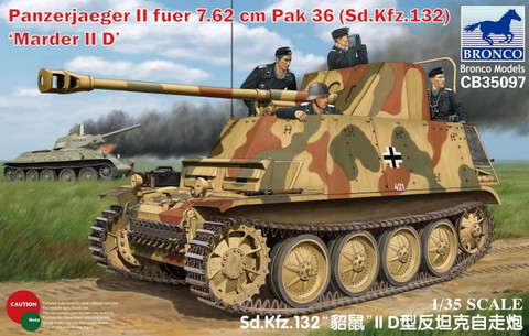 Marder II D German Panzerjäger 1/35