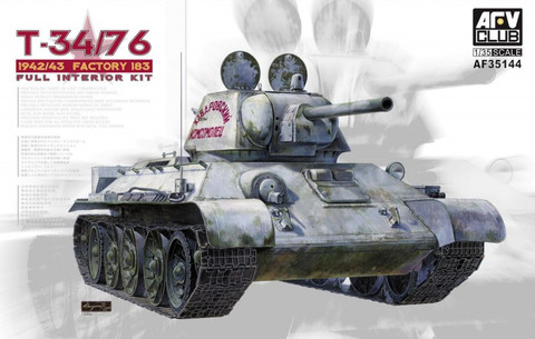 T34/76 Model 1942/43 183 Zavod (Full Interior Kit) 1/35