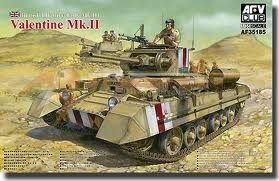 British Infantry Tank Mk.III Valentine Mk.II 1/35