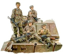 German 3rd Fallschirmjäger Ardennes 1944 1/35