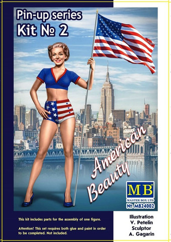 Pin-up series, Kit n:o 2 ”Betty” 1/24