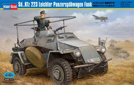 Sd..Kfz 223 Leichter Panzerspahwagen Funk 1/35
