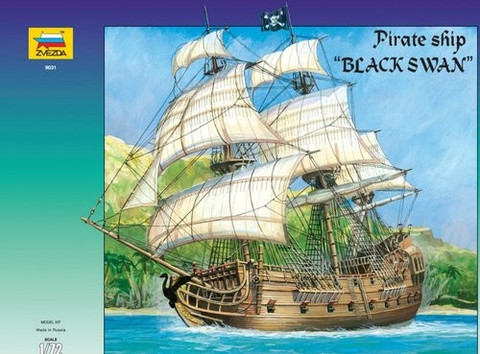 Pirate Ship Black Swan 1/72