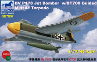 Blohm & Voss BV P178 Bomberwith BT700 Guided Missile Torpedo 1/72