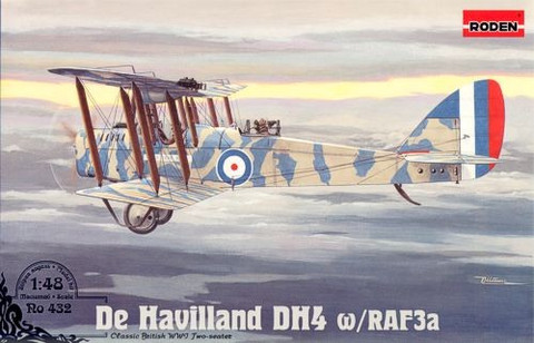 de Havilland DH.4 w/RAF 3a 1/48