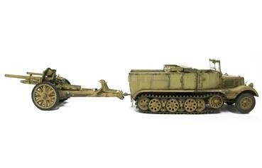 SdKfz11 + FH18 10.5 cm Howitzer 1/35