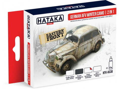 German AFV WWII Winter Camo Set (2 in 1)