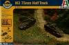 M3 75mm Half Track includes 2 snap together vehicles 1/72