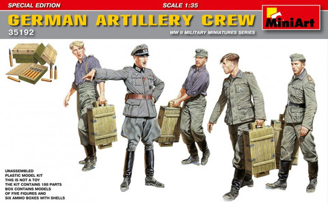 German Artillery Crew (Special Edition) 1/35