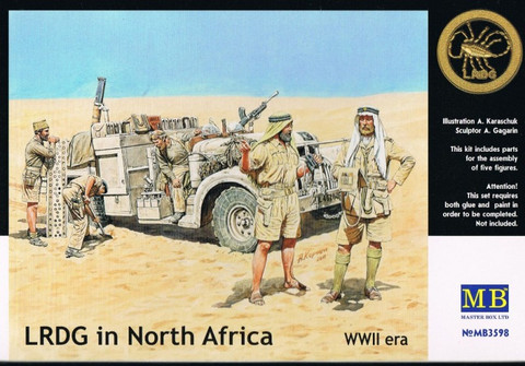 LRDG Crew in North Africa 1/35