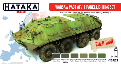 Warsaw Pact AFV Panel lightening Set