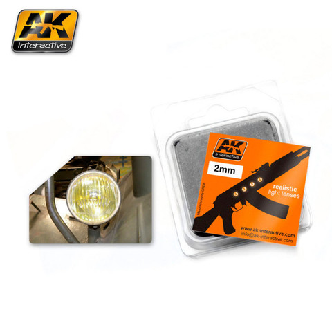 Amber Lenses 2mm