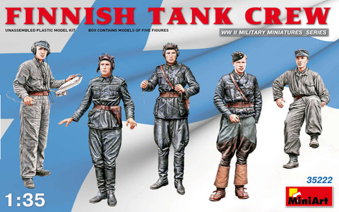 Finnish Tank Crew WW2  1/35