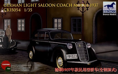 1937 German Light Saloon (Opel Olympia) 1/35