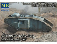 MK II “Male” British Tank, Arras Battle period 1/72