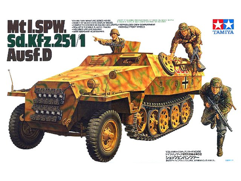 Sd.Kfz. 251/1 Ausf.D German half-track 1/35