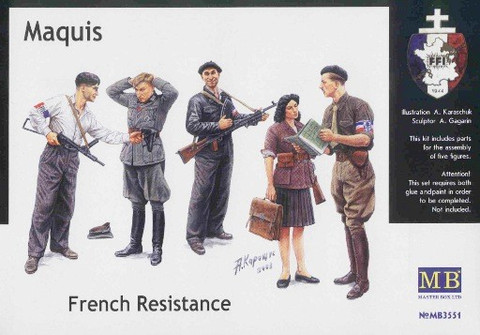 Maquis. French Resistance 1/35
