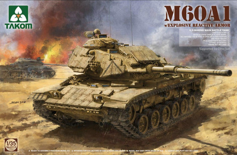 M60A3 with Explosive Reactive Armour 1/35