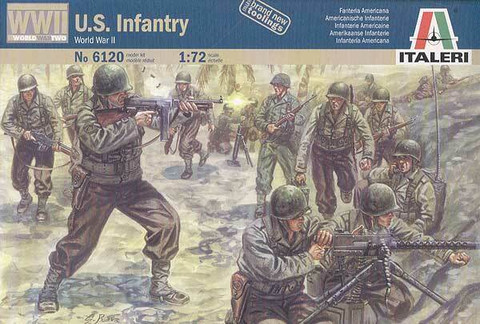 US Infantry WWII 1/72