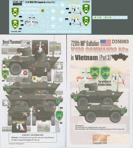 720th MP Btn V100 Commando in Vietnam (pt3) 1/35
