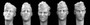 5 Heads German Army Side Cap 1/35