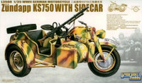 Zündapp KS750 with Sidecar and Trailer 1/35