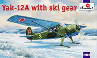 Yakolev Yak-12A with Skis  1/72