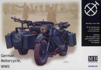 German Motorcycle WWII 1/35