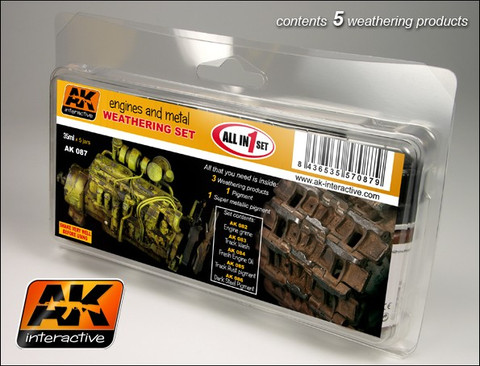 Engines and Metal Weathering Set
