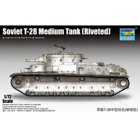 T-28 Soviet Medium Tank (Riveted) 1/72