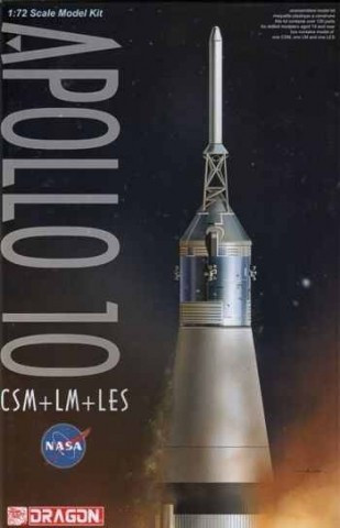 Apollo 10 CSM + LM + LES 1/72