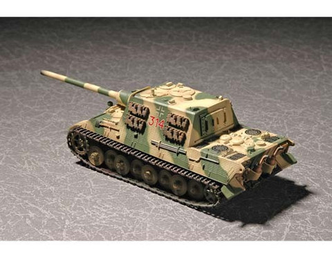 SD KFZ 186 JAGDTIGER (PORSCHE GEAR) W ZIMMERIT 1/72