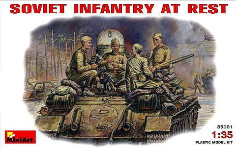 Soviet Infantry at Rest 1/35