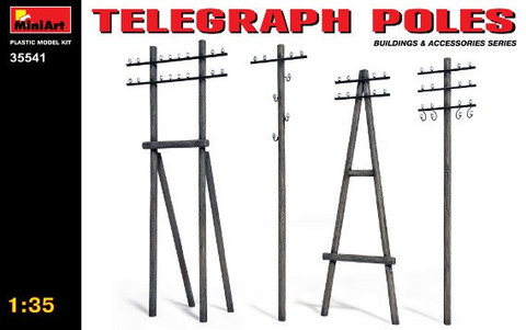 Telegraph Poles 1/35