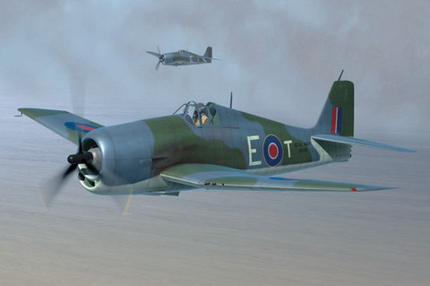 British Fleet Air Arm Hellcat Mk II 1/48