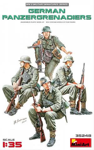 German Panzergrenadiers 1/35