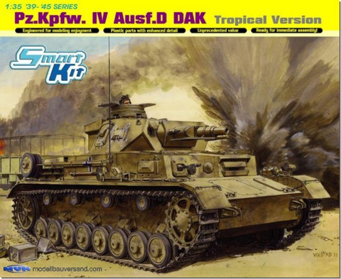 PzKpfw IV Ausf.D Tropical Version (Smart Kit) 1/35