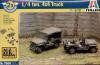 Willys Jeep Pack includes 2 snap together vehicles 1/72