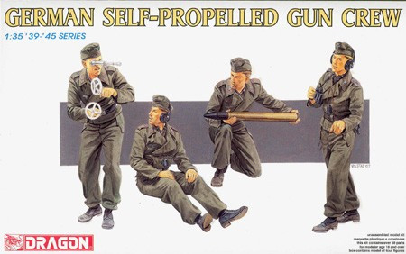 German Self-Propelled Gun Crew 1/35