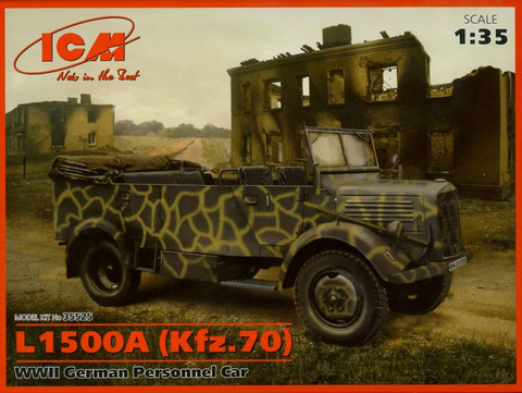 L1500A Kfz 70 German Personnel Car 1/35