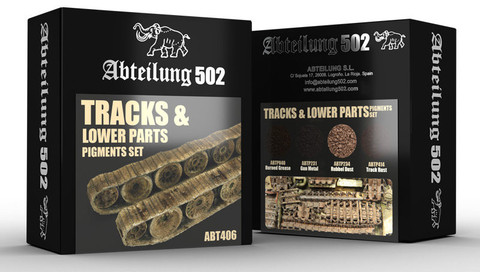 Tracks & Lower Parts Pigment Set