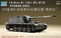 12.8cm Sf.L/61 (Pz.Sf.V) Sturer Emil 1/72