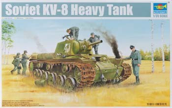 Soviet KV-8 Heavy Tank 1/35