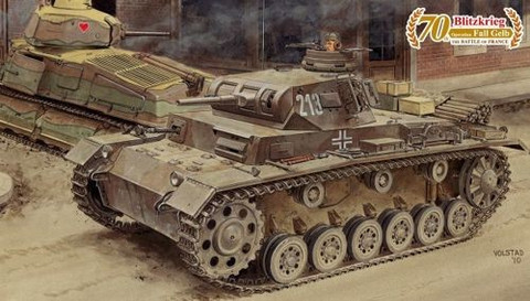 PZ.KPFW.III AUSF.E, FRANCE 1940 (SMART KIT) 1/35