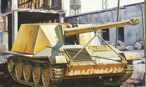 Ardelt-Rheinmetall 8.8cm Pak 43 Waffentrager (Smart Kit) 1/35
